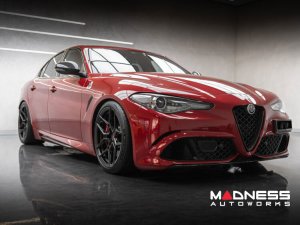 Alfa Romeo Giulia Custom Wheels - EVO-4R by Vossen - Satin Black Alfa Romeo Giulia Custom Wheels - EVO-4R by Vossen - Satin Black